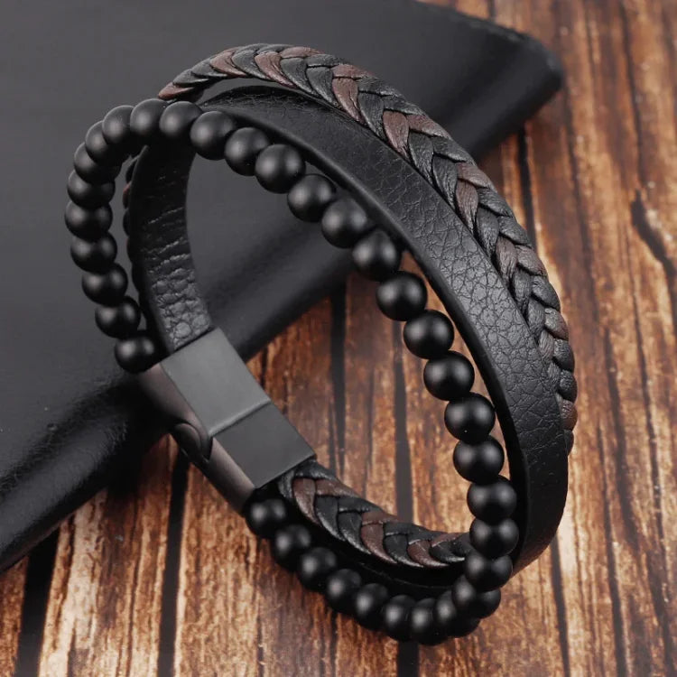 CalmBand: Lugnande Naturligt Sten Ångest Armband