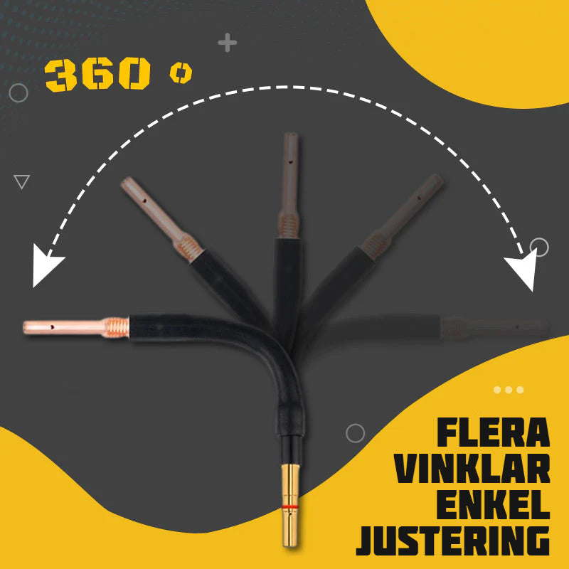 Svetsbrännare Böjrör