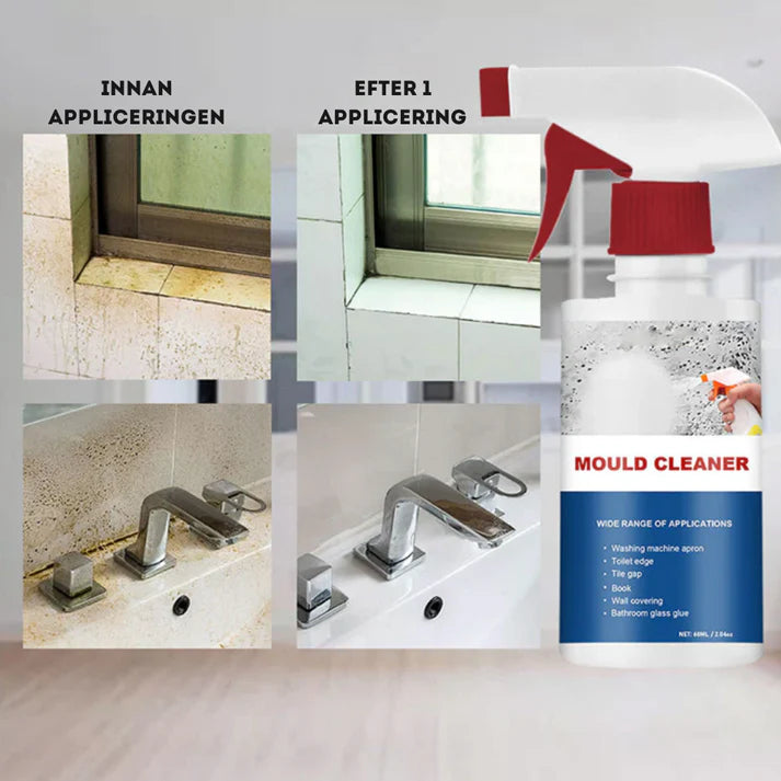 MögelBorta | Sprayen som tar bort mögel på sekunder