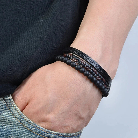 CalmBand: Lugnande Naturligt Sten Ångest Armband