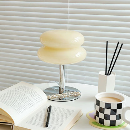 Macaron - Retro bordslampa i glas