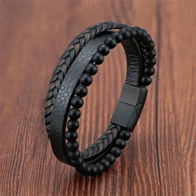 CalmBand: Lugnande Naturligt Sten Ångest Armband