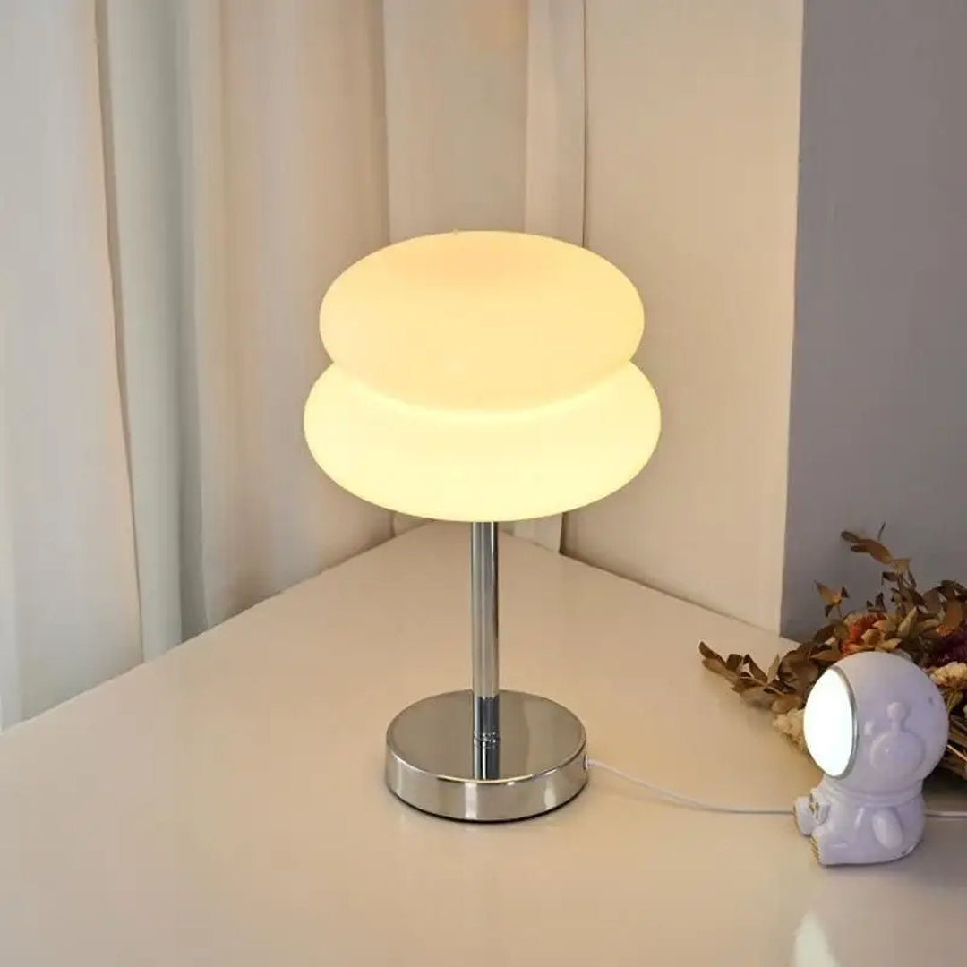 Macaron - Retro bordslampa i glas