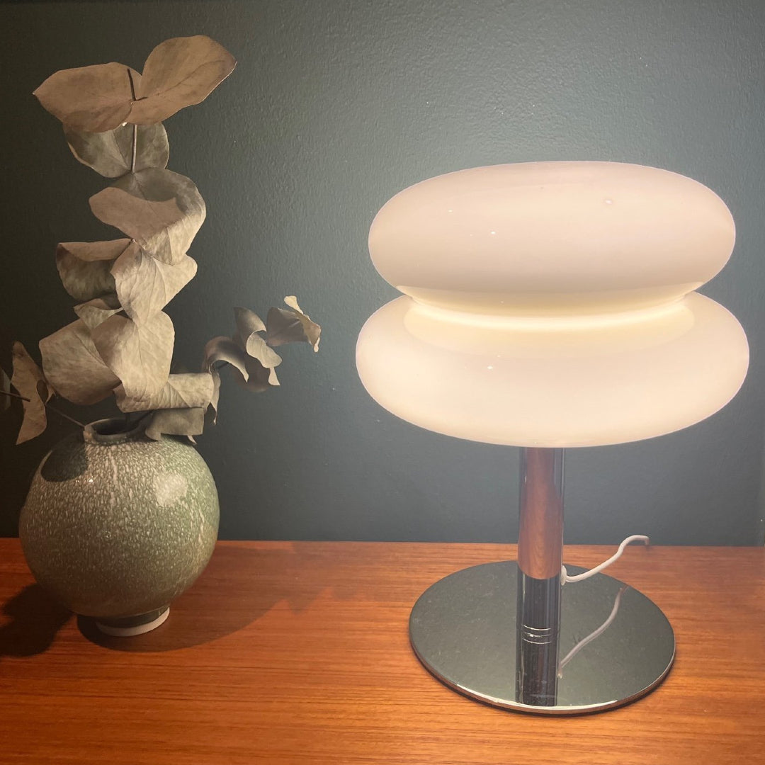 Macaron - Retro bordslampa i glas