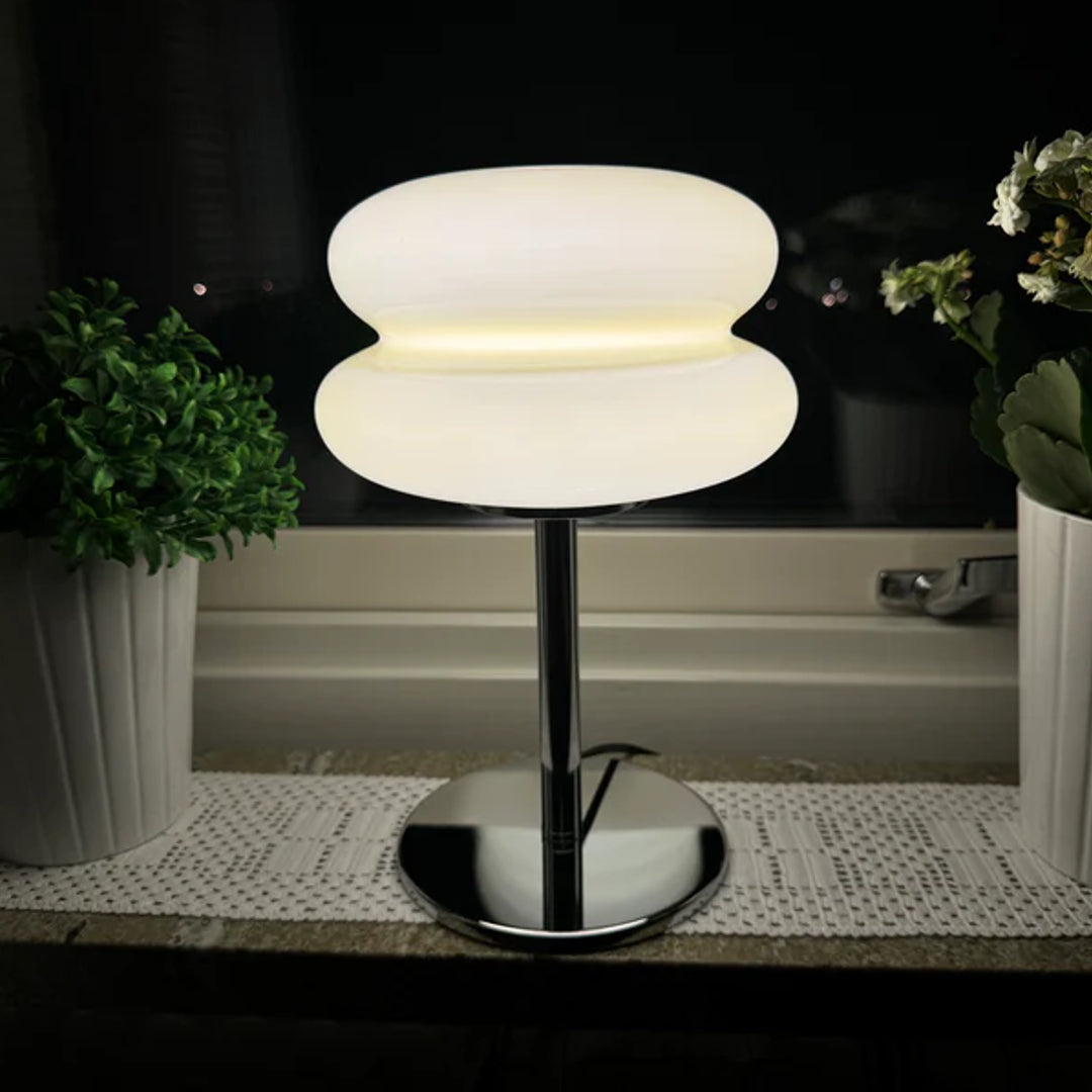 Macaron - Retro bordslampa i glas